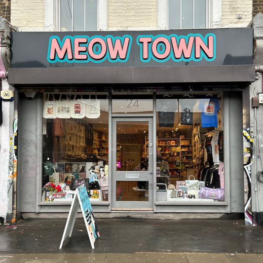 Cat gift shop camden town market meow town