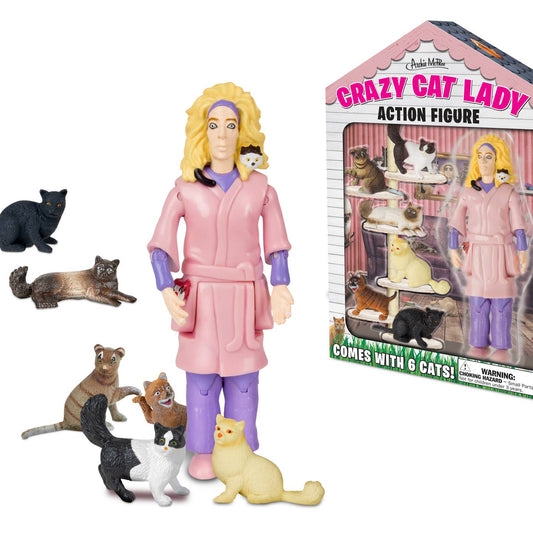 Crazy Cat Lady Action Figure