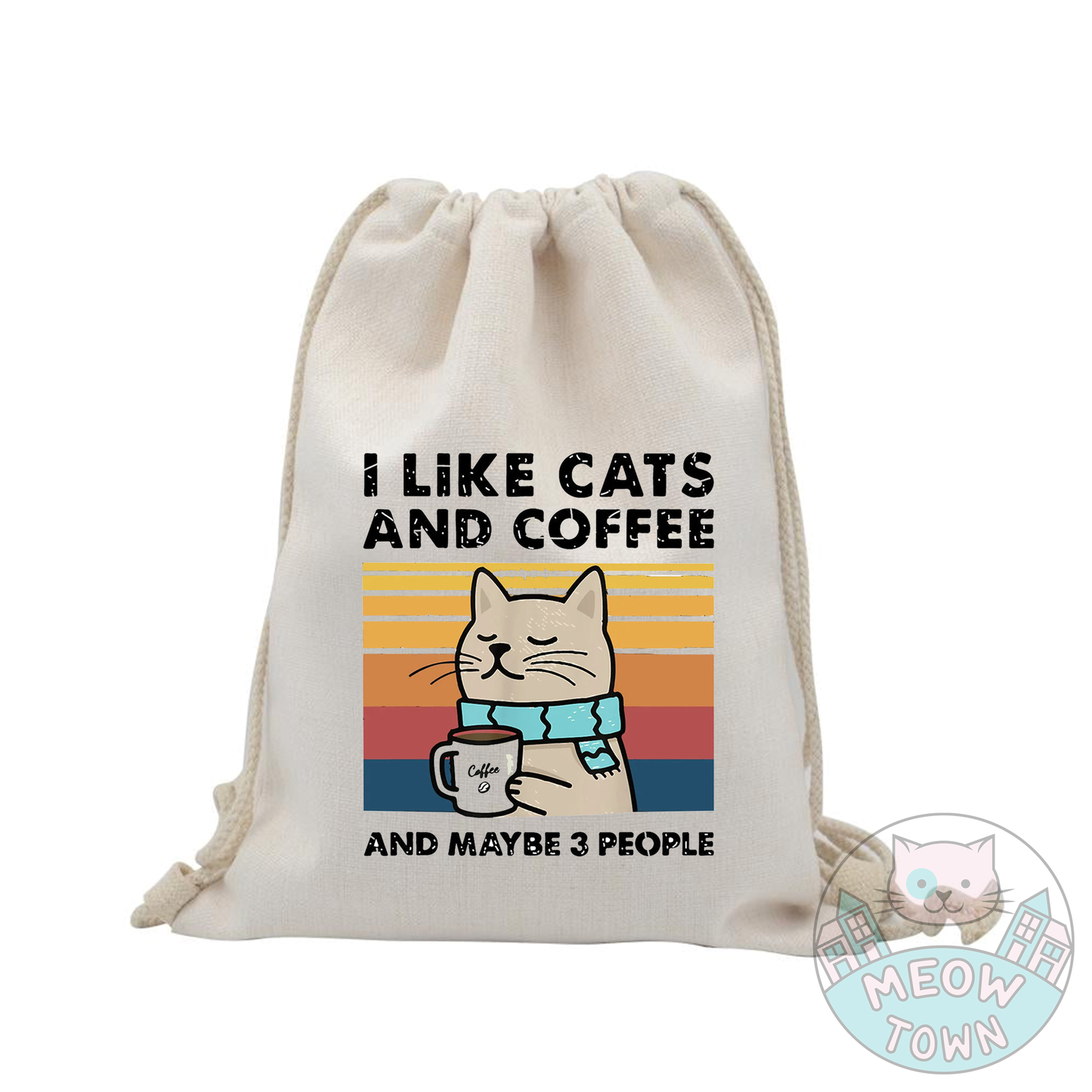 I Like Cats And Coffee Tote Bag