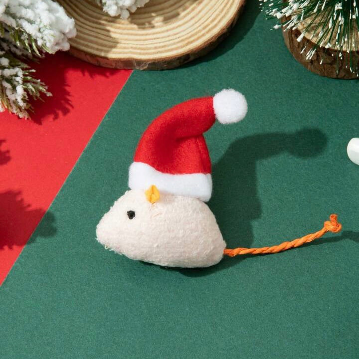 Mice In Santa Hats 4pcs Bundle