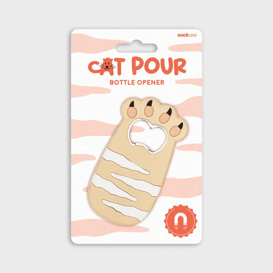 Super cute cat paw shaped magnetic bottle opener – a charming and functional addition to your kitchen or bar area. Crafted in the shape of a playful cat paw, this bottle opener adds a touch of feline flair to your space. The strong magnetic feature ensures convenient storage on your fridge or any metal surface, keeping it easily accessible whenever you need to pop open a bottle.