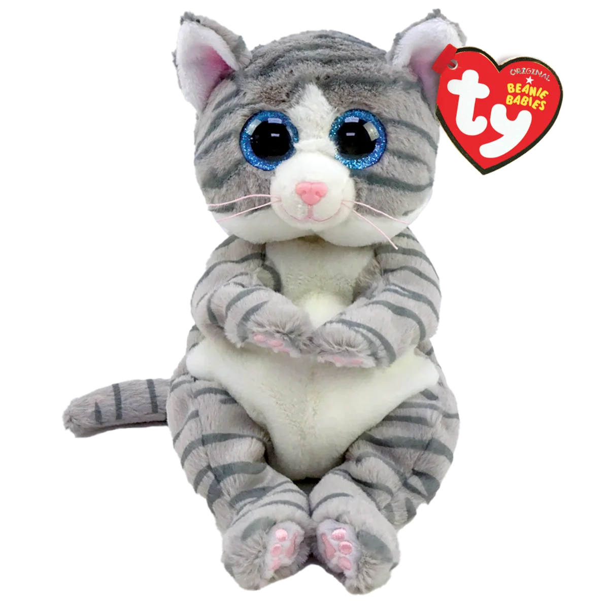 TY Beanie Bellies - Mitzi Tabby Cat