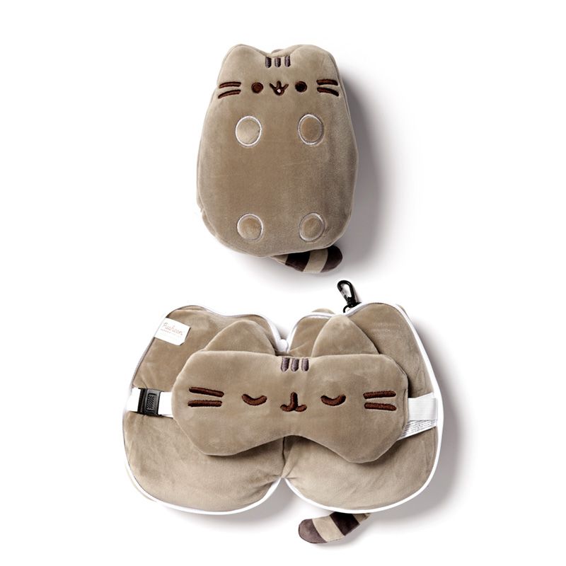 Pusheen Travel Pillow & Eye Mask