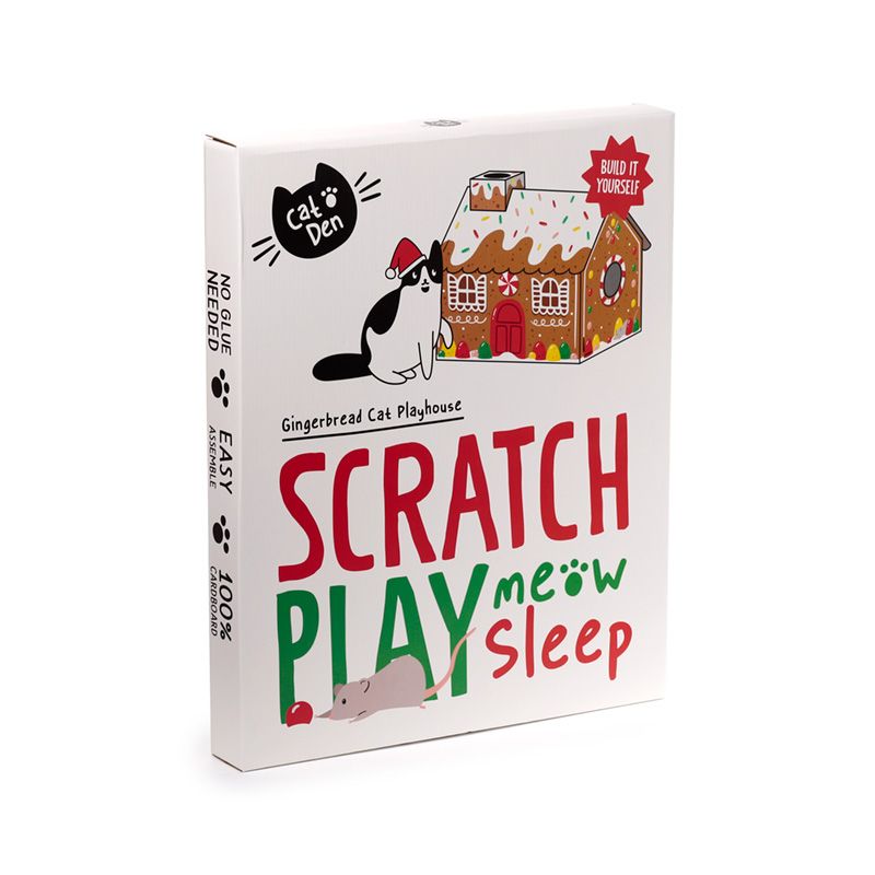 Cardboard Playhouse - Gingerbread