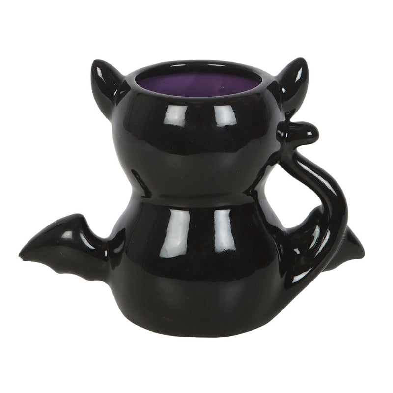 Black cat-shaped mug2