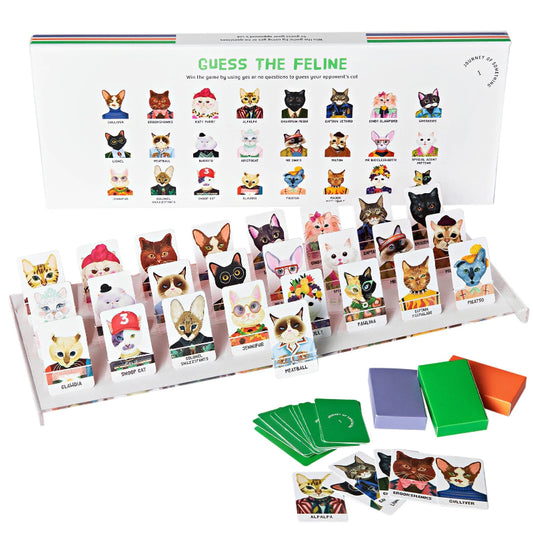 guess the feline board game for cat lovers