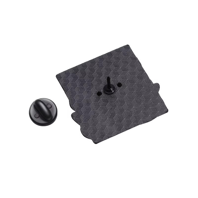 i was normal three cats ago pin badge backing