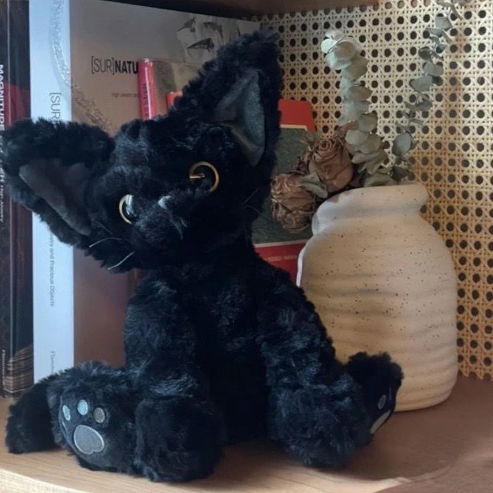 'Luna' The Black Kitty Plushie