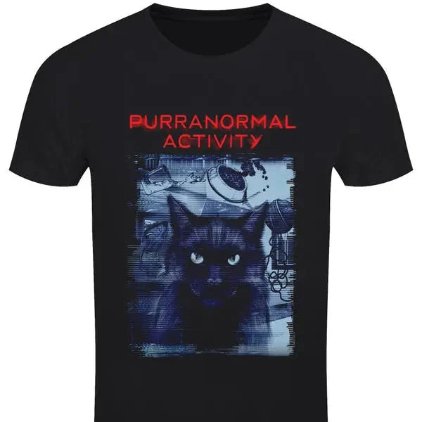 gift for cat lovers purranormal cativity t-shirt men women