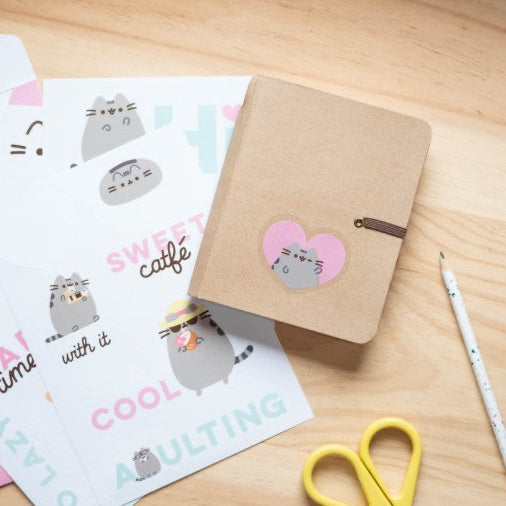 pusheen gadget vinyl decals for cat lovers 3