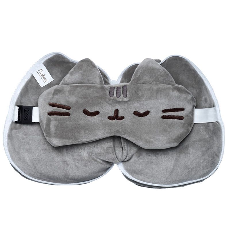 Pusheen Travel Pillow & Eye Mask