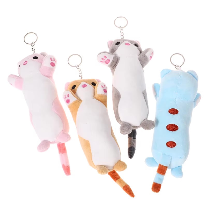 Sausage Cat Keychains