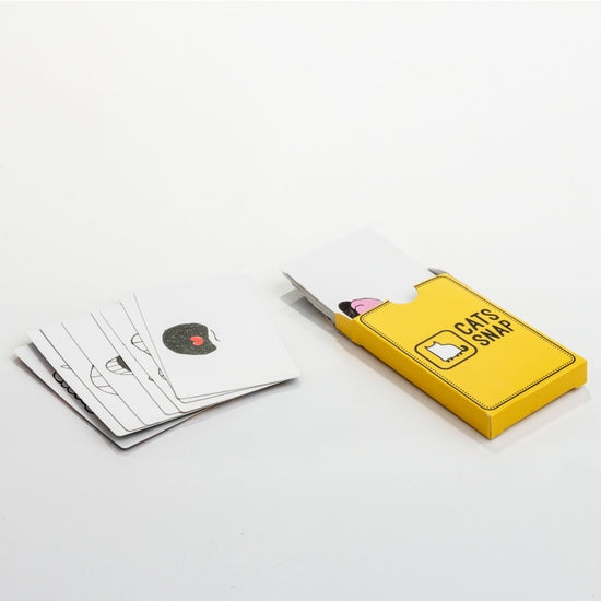 Cats snap funny hand drawn cards for fun photo shoots with your cat