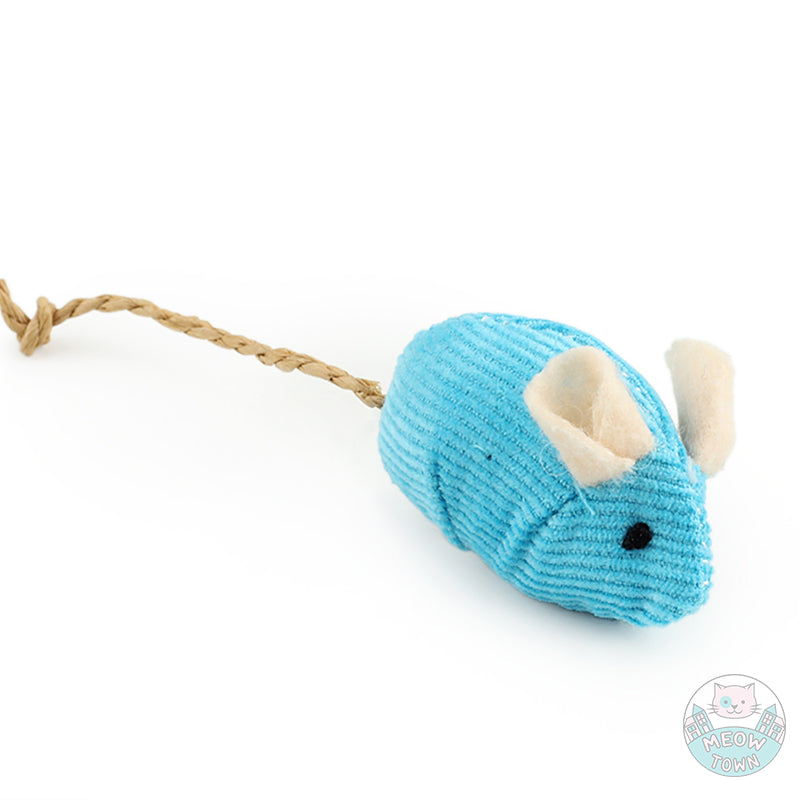 multicolour mice with catnip funny cat toy entertainment mouse