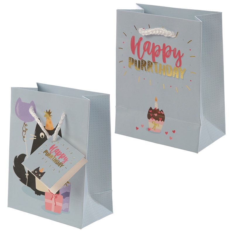 Happy Purrthday bag