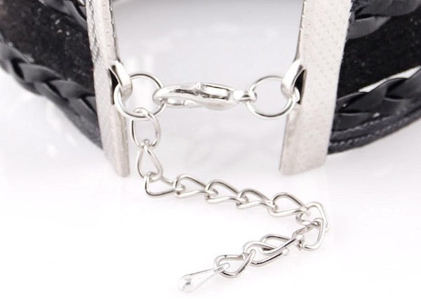 Cat lover bracelet jewellery cats love letters paw charm