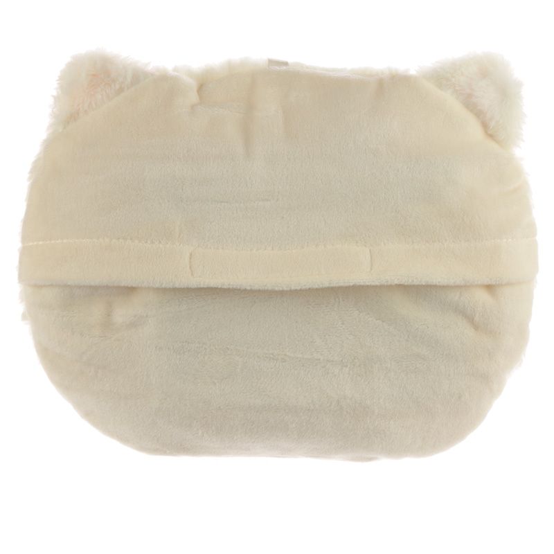 What could be better on a chilly winter day than snuggling up with a soft, warm kitty?  400ml water capacity. Super soft plush (polyester) material, natural rubber bottle.