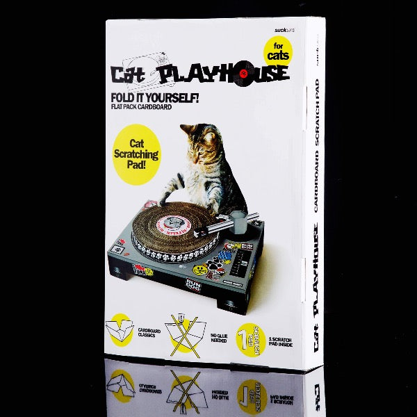 dj scratching mat pad funny scratch board for indoor adult cats and kittens