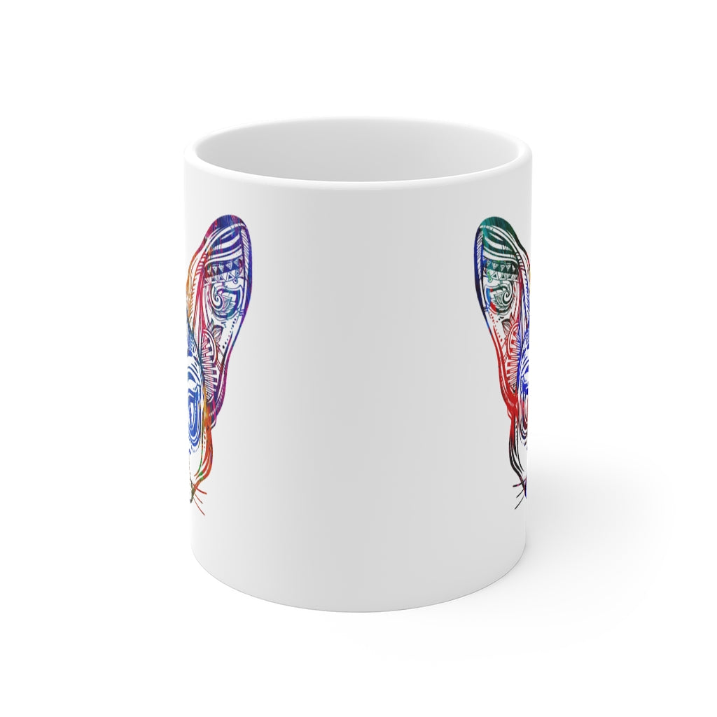 Ceramic mug with beautiful, multicolour Sphynx design to sip your favourite hot drink from. A must have for all Sphynx lovers:)