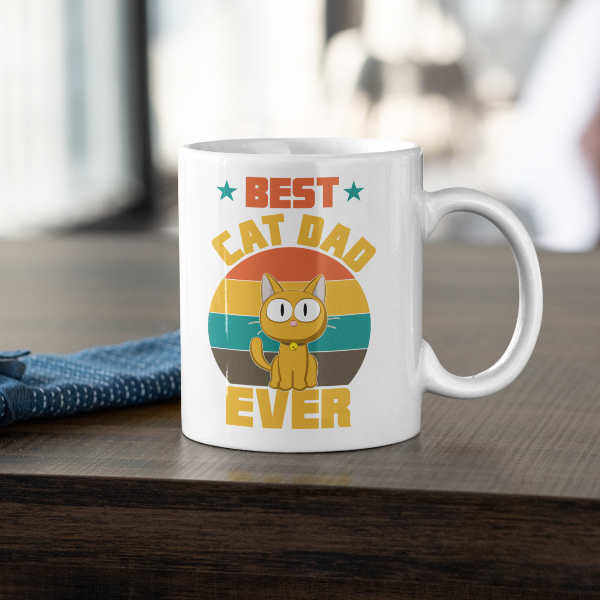 Cat dad coffee hot sale mug