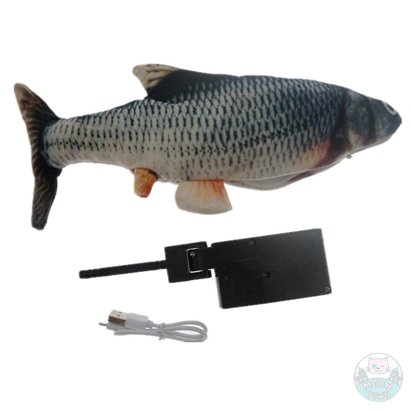 Dancing fish electronic funny cat toy