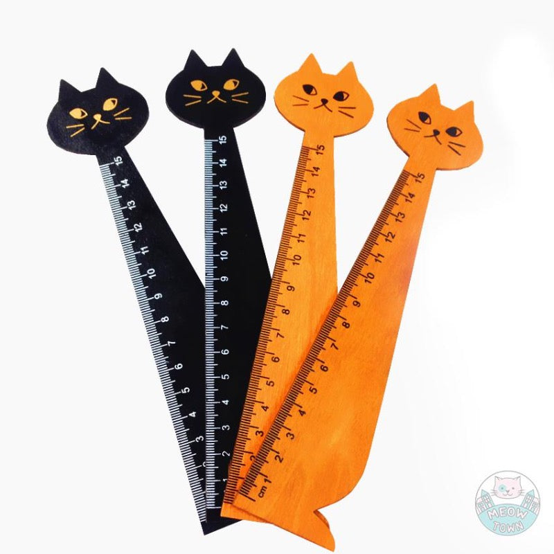 cute cat ruler
