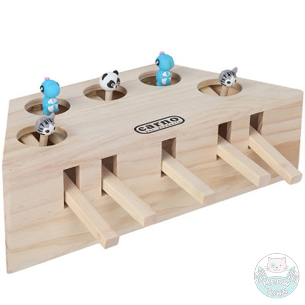 whack-a-mole style super fun cat toy