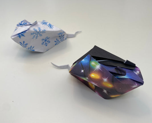 New Tutorial! How To Make An Origami Paper Mouse Cat Toy With Catnip