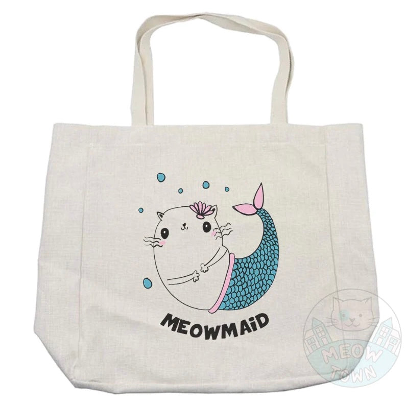 Meowmaid - Tote / Drawstring Bag
