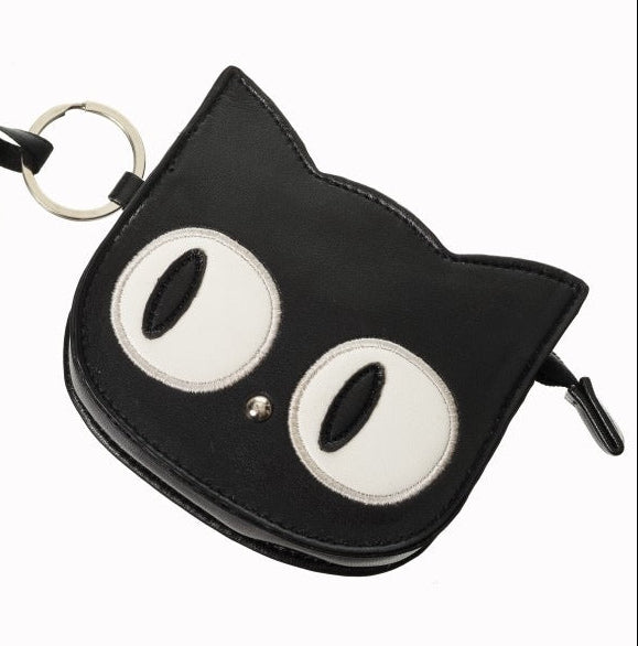 Coin Purse Curious Kitty cat