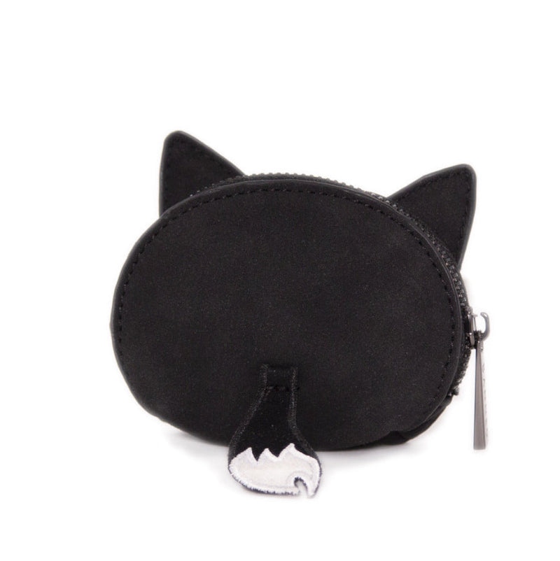 Coin Purse Tuxedo cat back
