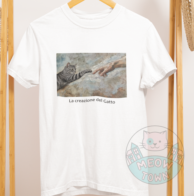 Creazione del Gatto T-shirt funny tee for cat lovers