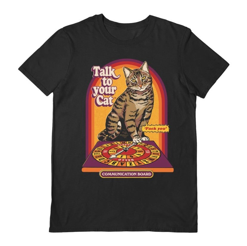 ‘Talk To Your Cat’ Unisex T-Shirt