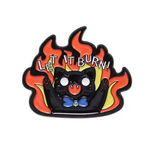 Pin Badge - Let It Burn