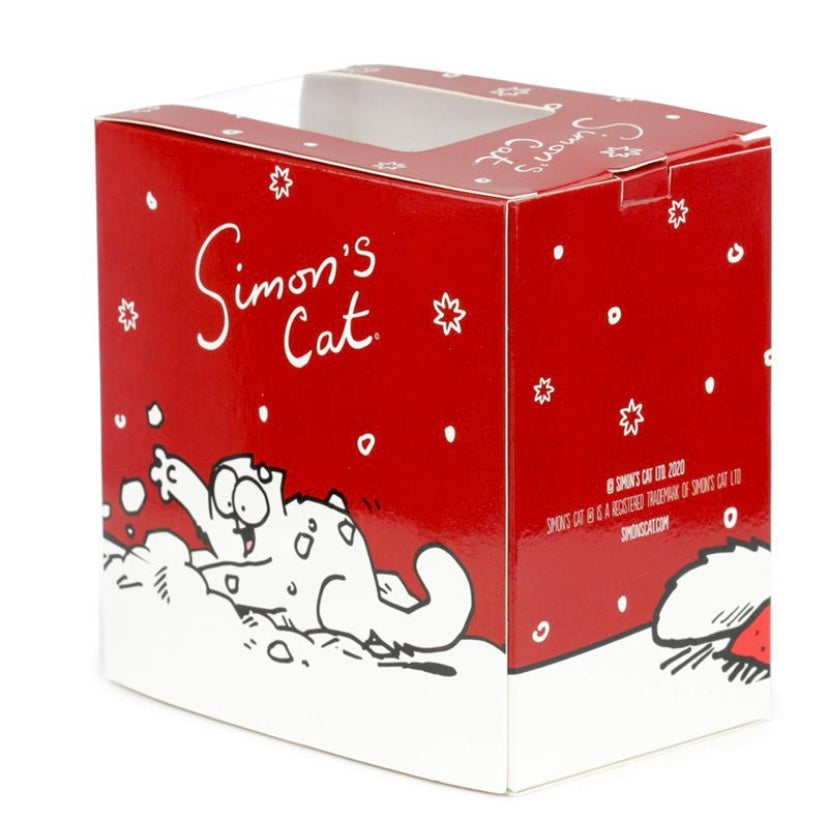 Adorable tail waggling Simon's Cat Solar Pal to brighten your day with :)  Exclusive festive style Simon’s Cat with a little Santa hat in a decorative gift box.