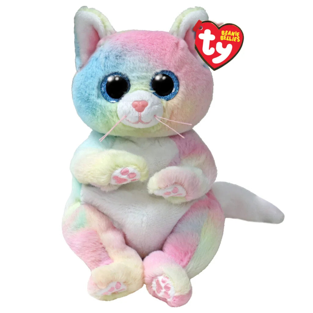 A sweet cuddly soft kitty called Jenni from the TY beanie bellies range. The perfect little friend to snuggle up to.