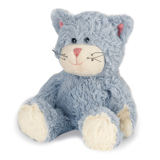 This adorable Warmies® kitty is a fully heatable soft toy that can be heated in a microwave to provide hours of soothing warmth and comfort. This luxuriously soft plush design is gently scented with relaxing lavender and can be reheated time and time again. Weighted,, warming, scented and super cuddly, making them an ideal gift for all ages!