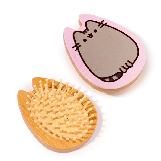 Elevate your grooming routine with this cute Pusheen Bamboo Hair Brush – a delightful blend of style and functionality. Featuring the lovable Pusheen cat character, this brush is not only cute but also eco-friendly. 