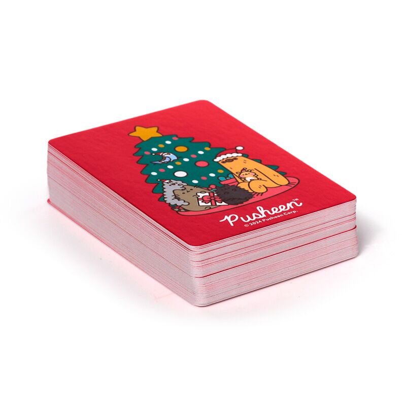 Pusheen christmas playing cards 4