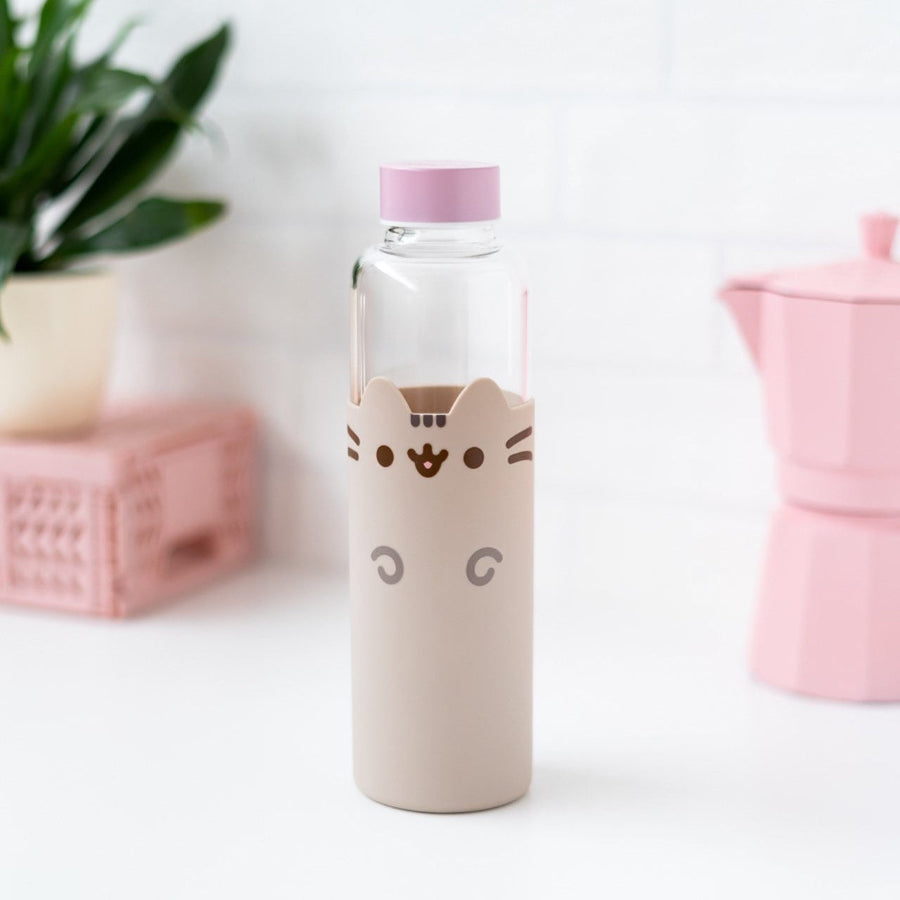 Pusheen glass bottle original