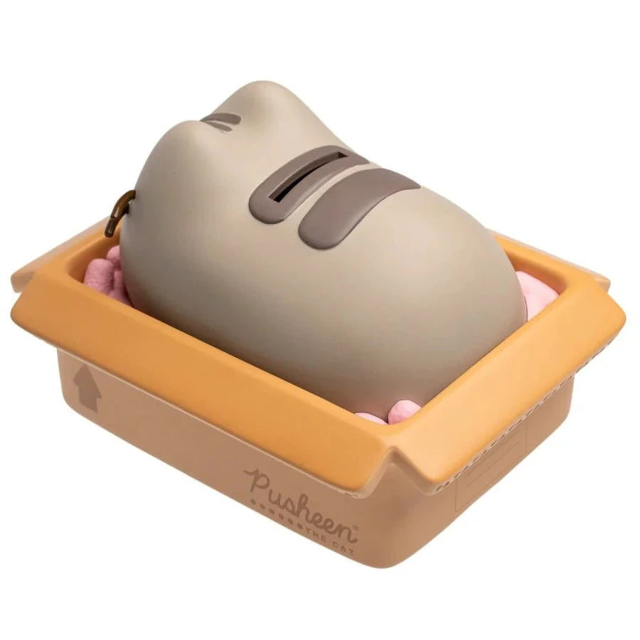 Pusheen money box back