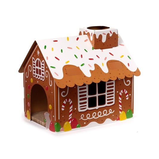 Cardboard Playhouse - Gingerbread