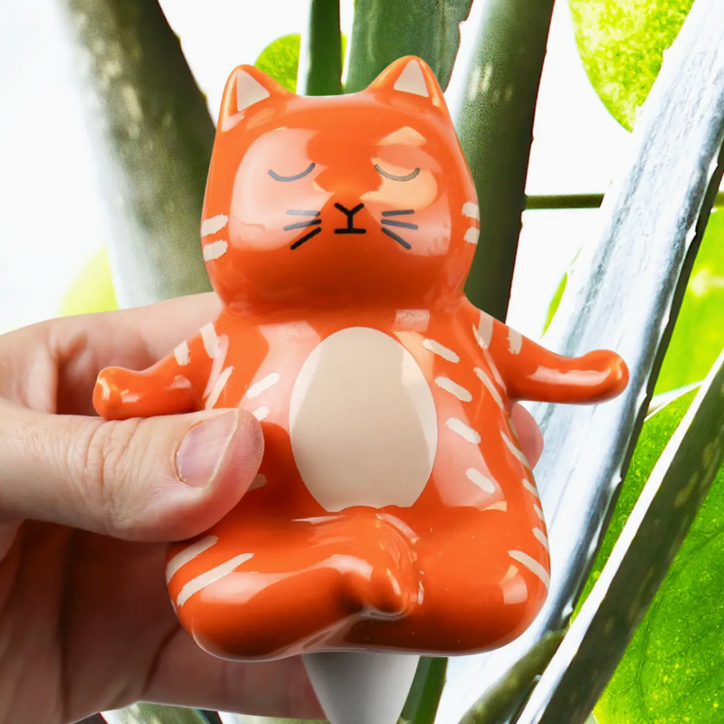 Yoga Cat Water Dispenser ceramic