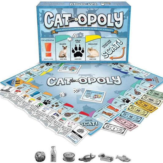 cat-opoly cat monopoly board game