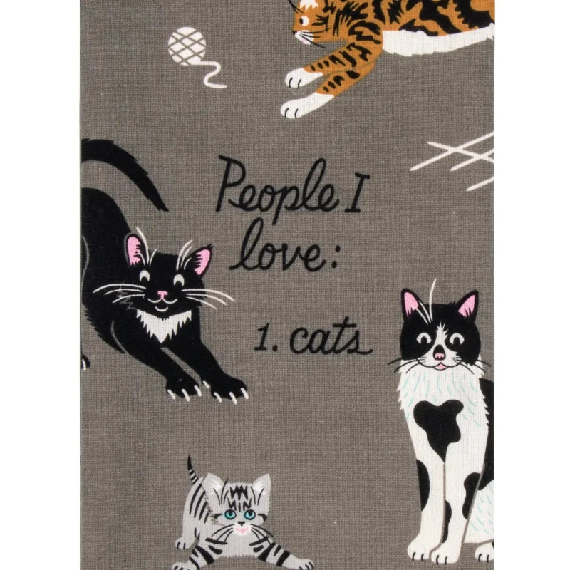 dist towel people i love cats