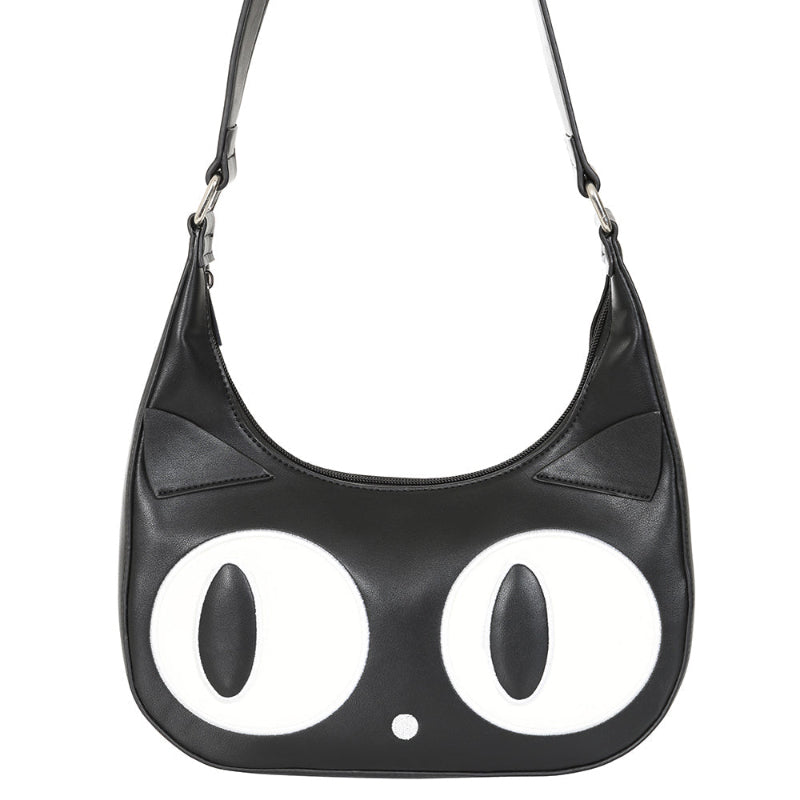 cat shoulder handbag with big eyes cat bag gift
