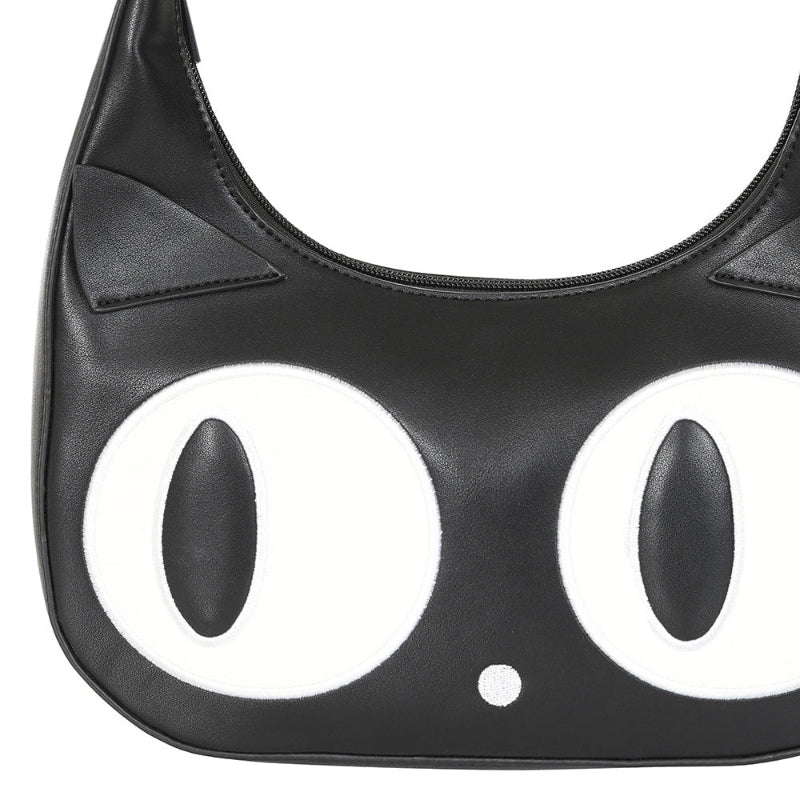 cat shoulder handbag with big eyes cat bag gift
