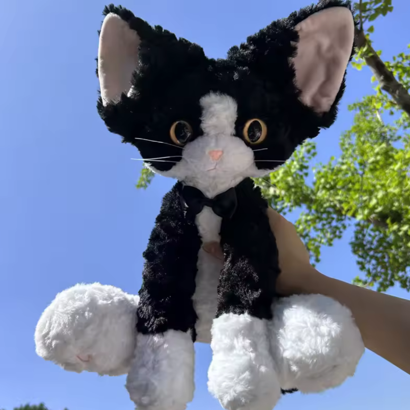oreo tuxedo cat plush soft toy gift for cat lovers