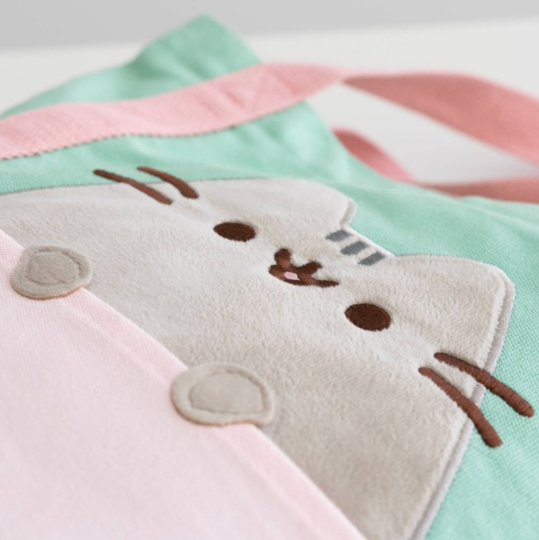 pusheen official authentic tote bag close up