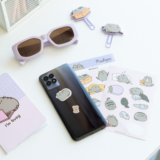 pusheen licensed stationery set stickers